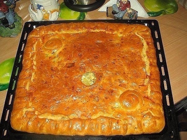 Любимый бабушкин КУРНИК! Ну очень СОЧНЫЙ И ВКУСНЫЙ! .Состав: Тесто:мука 3-4 стакана;250 гр.маргарина ...