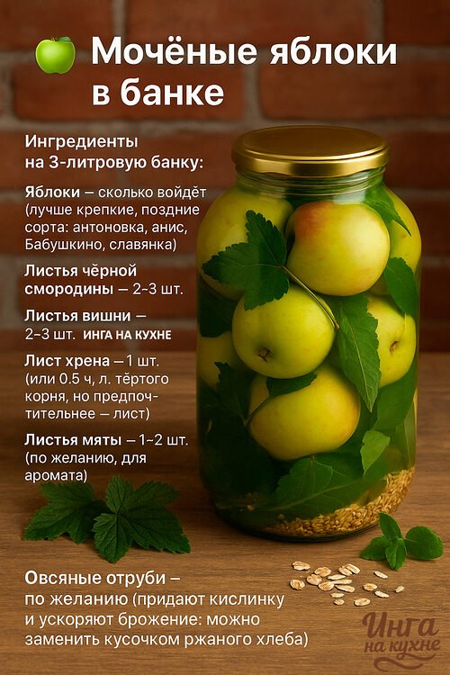 Для заливки (на 1 л воды): - Сахар — 2 ст. л. - Соль — 1 ст. л. (без горки) - Горчица в зёрнах — 0,5 ...
