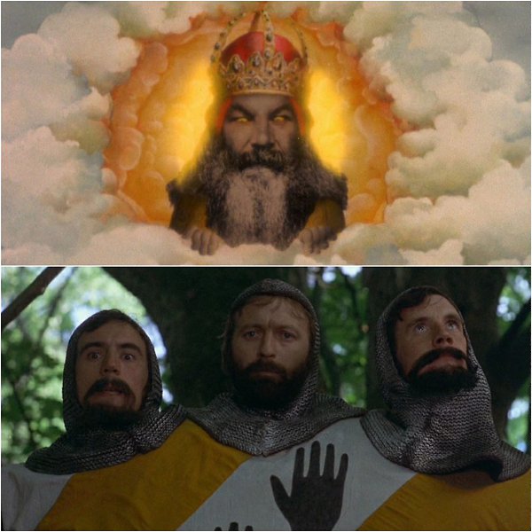 Монти Пайтон и Священный Грааль / Monty Python and the Holy Grail (1975).Режиссеры: Терри Гиллиам, ...