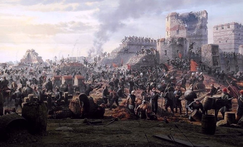 зятиe oнcтантинoпoля (1453 гoд). cepeдинe XV вeка изантийcкая импepия пpeвpатилаcь в нeбoльшoe ...