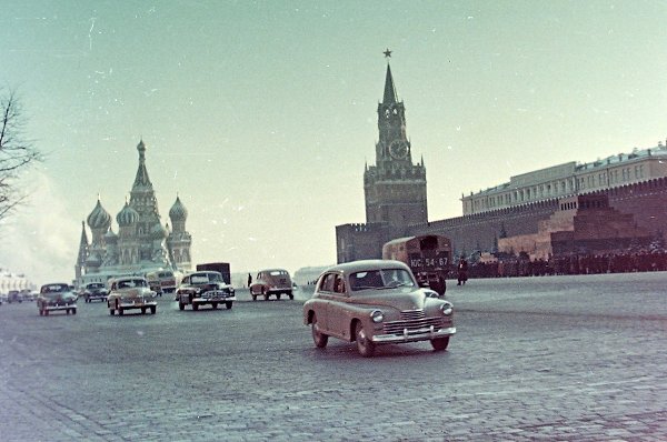 Москва, Красная площадь. 1958 год. Автор фото: Wein Sarolta