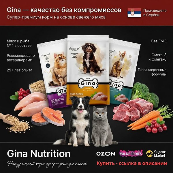 ��� ������� ����������� ������ ������! Gina Nutrition � �����-������� ����, � ������� ���� � ���� ...