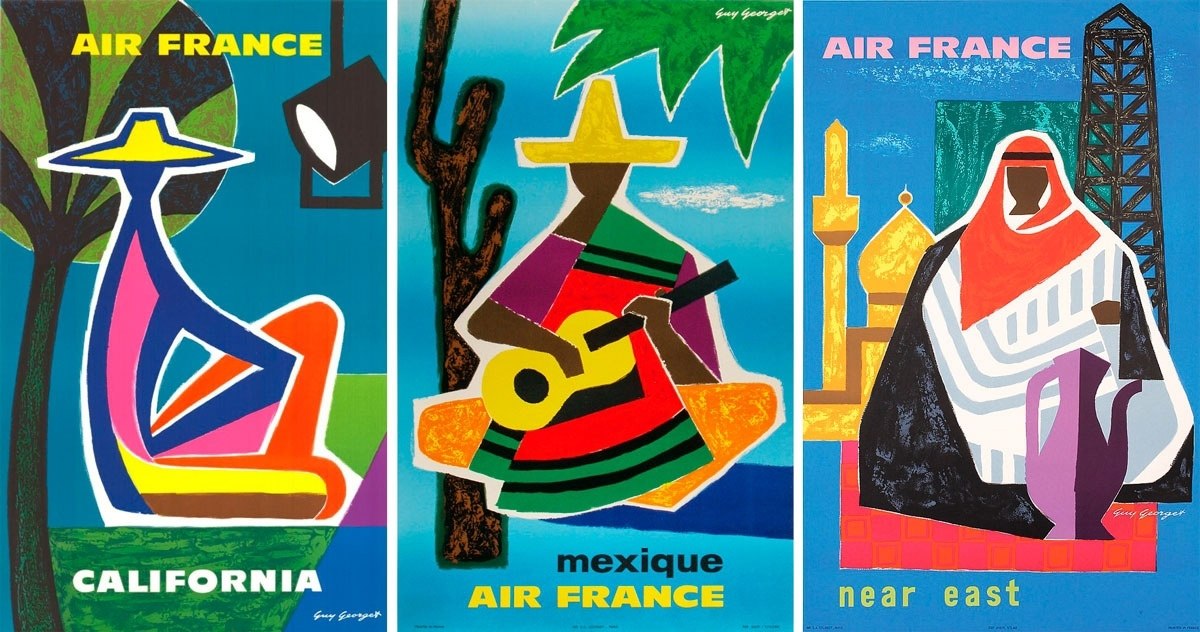   Air France  .#awd_poster #awd_ad #awd_retro - 8