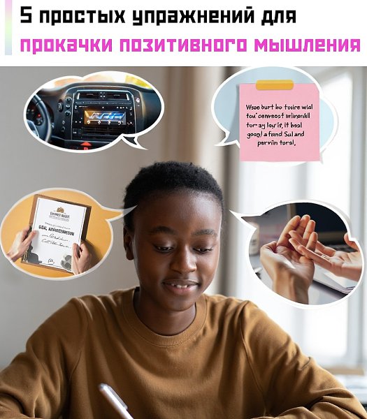 Начать можно с утренней благодарности: записывайте хотя бы три вещи, за которые вы благодарны. ...