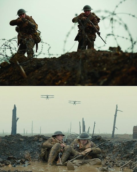 «1917», 2019.Режиссер: Сэм Мендес Оператор: Роджер Дикинс Великому Роджеру Дикинсу сегодня 76! - 4