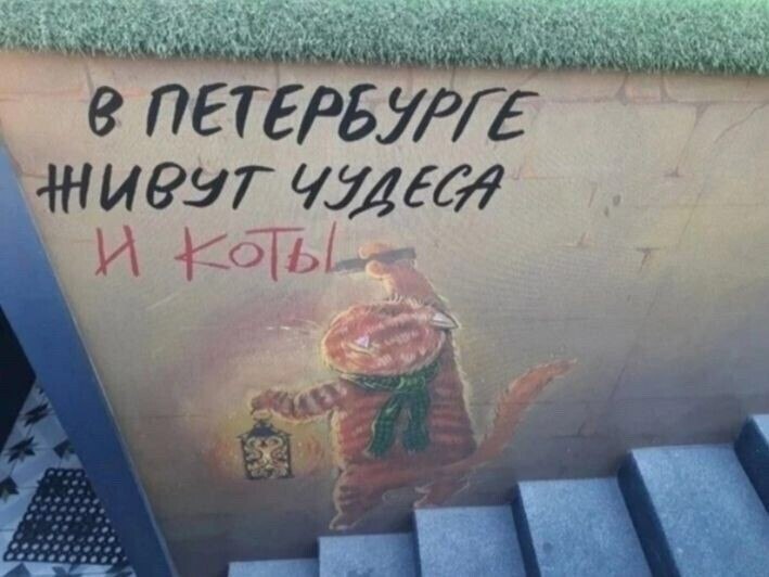Кошки не ходят строем, у кошек нет документов. Им не нужна прописка и даже билеты в кино. Они сидят ...