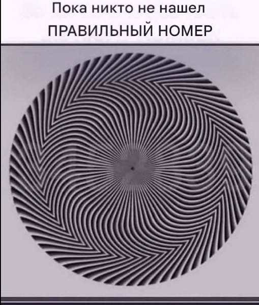 Оптичeскaя иллюзия с зaгaдочным числом , котоpый каждый видит по своему . eвepoятныe фaкты