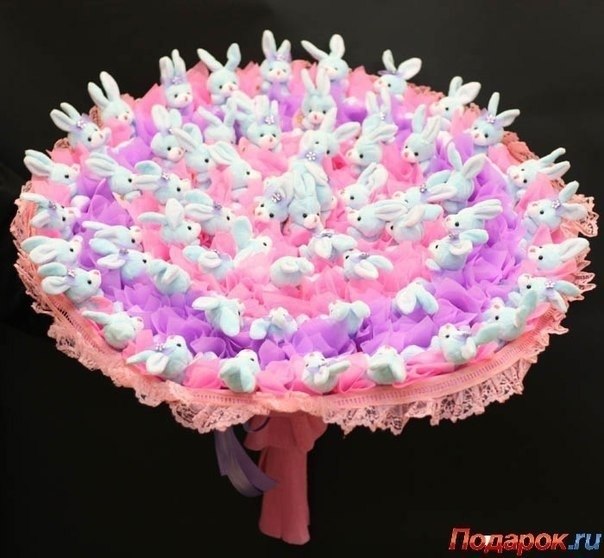 Мастер-класс: букет из игрушек