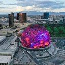 Las Vegas Sphere   inside out