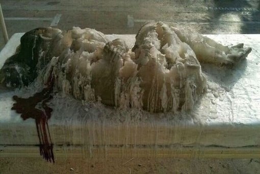 Сгорела как свеча: жуткая и одновременно впечатляющая скульптура бельгийских мастеров. - 7