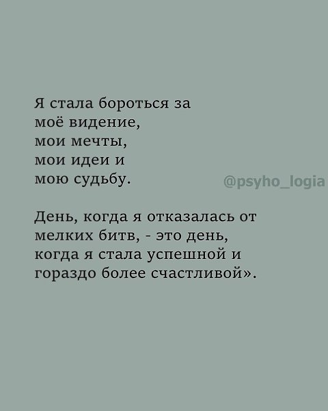 Успех пришёл, когда я решила оставить мелкие битвы для мелких бойцов - 3