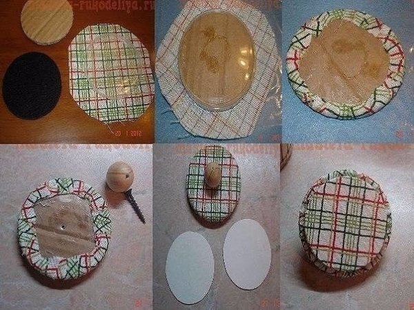 Бочонок из прищепок и банки от чипсов - 4