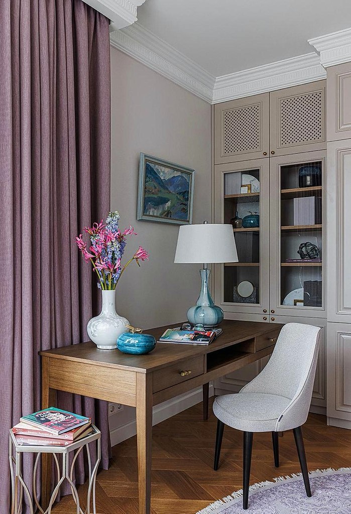 Квартира 87 м в стиле современной классики на проспекте Мира