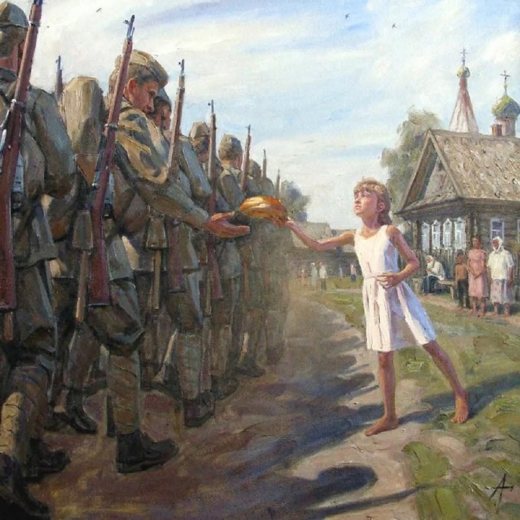 :) Уходили мальчики - на плечах шинели, уходили мальчики - храбро песни пели. Отступали мальчики, ...