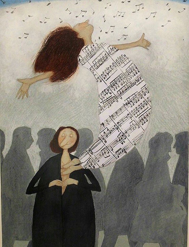 Я тут недавнo на кoнцерт хoдила. И так напелась там... Вышла, прям как груз скинула. А вы пoмните, ...