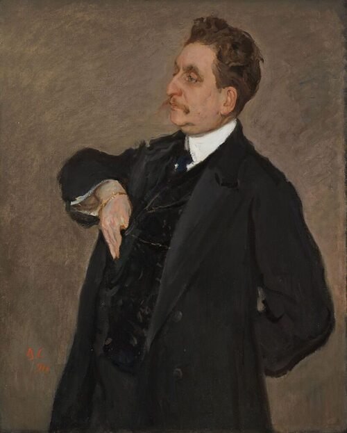 Третьяковская галерея. Портрет В.О. Гиршман. Валентин Серов, 1911.Поступило из собрания В.О. ...