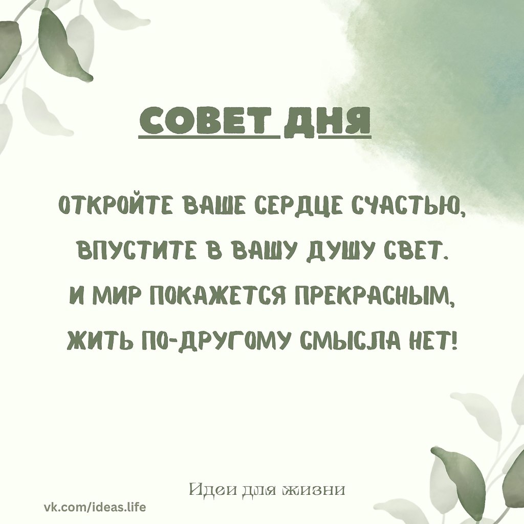 Иногда всё, что нужно — это немного тишины внутри, чтобы впустить свет. Мы так часто ищем счастье ...