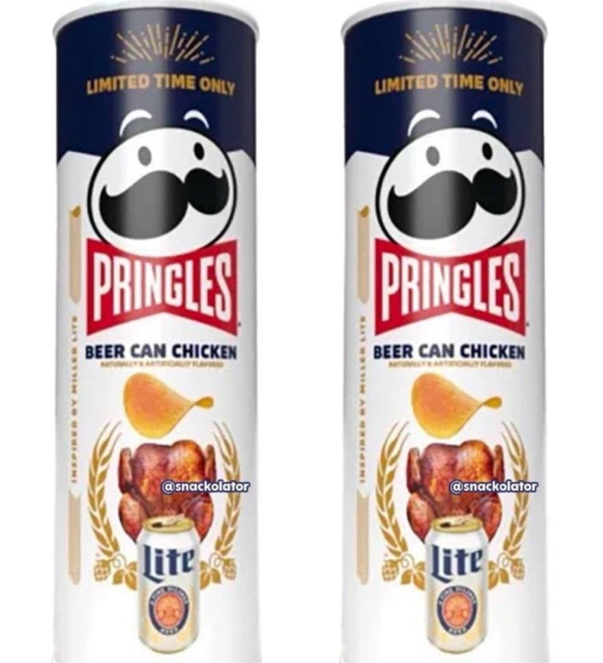 Pringles      .   Miller Lite   ...