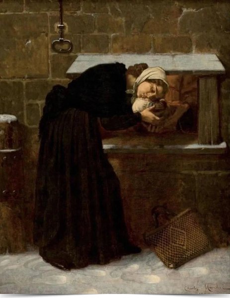 Молодая женщина, закрыв глаза, прижалась щекой к личику младенца. Через несколько секунд она ...