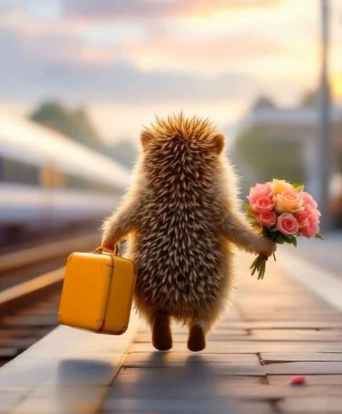 :) – В чём жизни смысл? - спросили мудреца. – В дороге. От начала до конца...