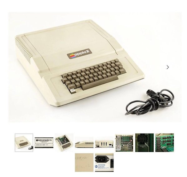 В Москве на продажу выставили редкий Apple II, по словам продавьца аппарат принадлежал Стиву Джобсу. ...