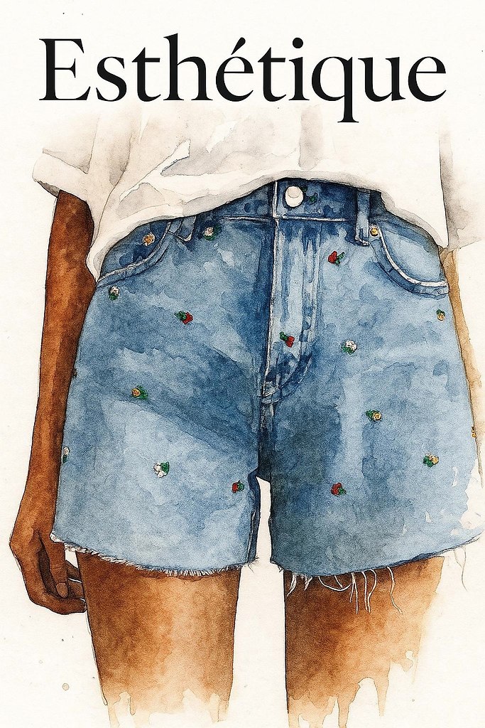 Мини-вышивка на джинсовых вещах — простой способ добавить индивидуальности в базовый гардероб. ...