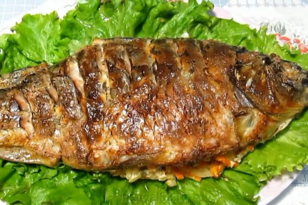 КАРАСЬ В ДУХОВКЕ — СОЧНЫЙ, АРОМАТНЫЙ И БЕЗ ЛИШНЕГО ЖАРЕНЬЯ! Теперь карася я не жарю — только ...