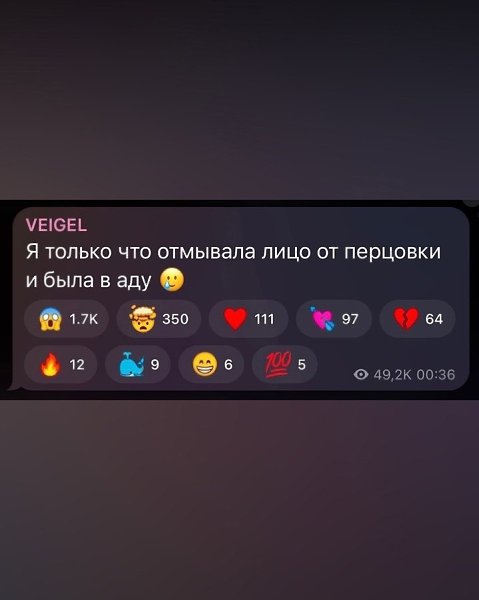 Вейгель Адель призналась в неожиданном инциденте, когда во время приготовления пищи попала перцовым ... - 2