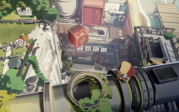 Научно-фантастические 3D-концепты со стилизацией под 2D-арт Юрена Ценга из Тайваня.#awd_3D - 5