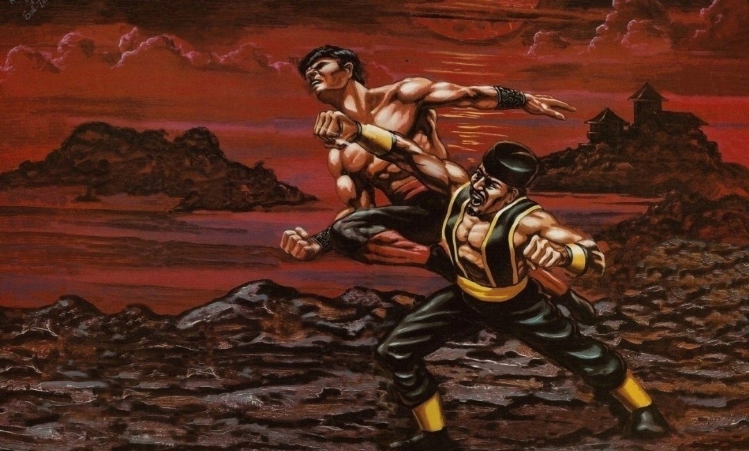 cpa Mortal Kombat II  aoa aee Panini 90- oo. - 2