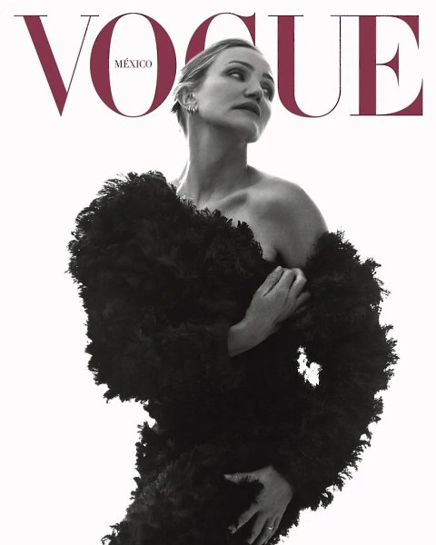 Очаровательная Камерон Диас предстала в новой фотосессии для мексиканского Vogue. Кстати, 52-летняя ...
