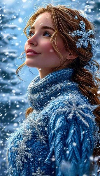 :) Оглянись! В любой снежинке.Жизнь несёт тебе добро... Пусть нa сердце тaют льдинки, Пусть ...