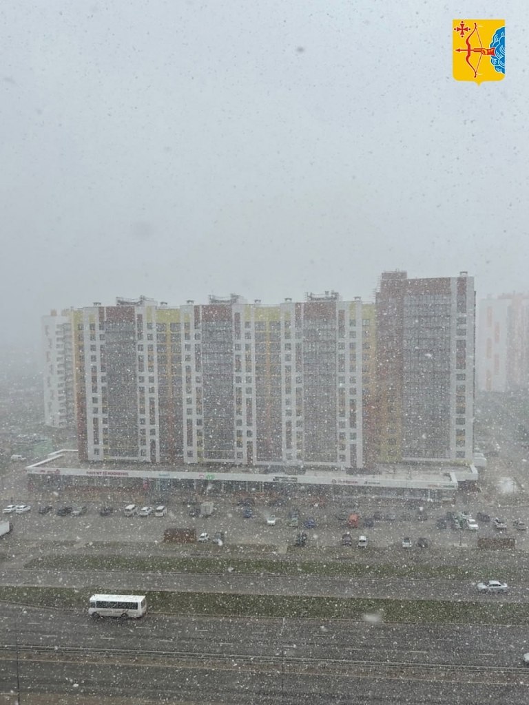 Непогода отступит завтра. А сегодня южные и центральные районы Кировской области накрыл снегопад и ...
