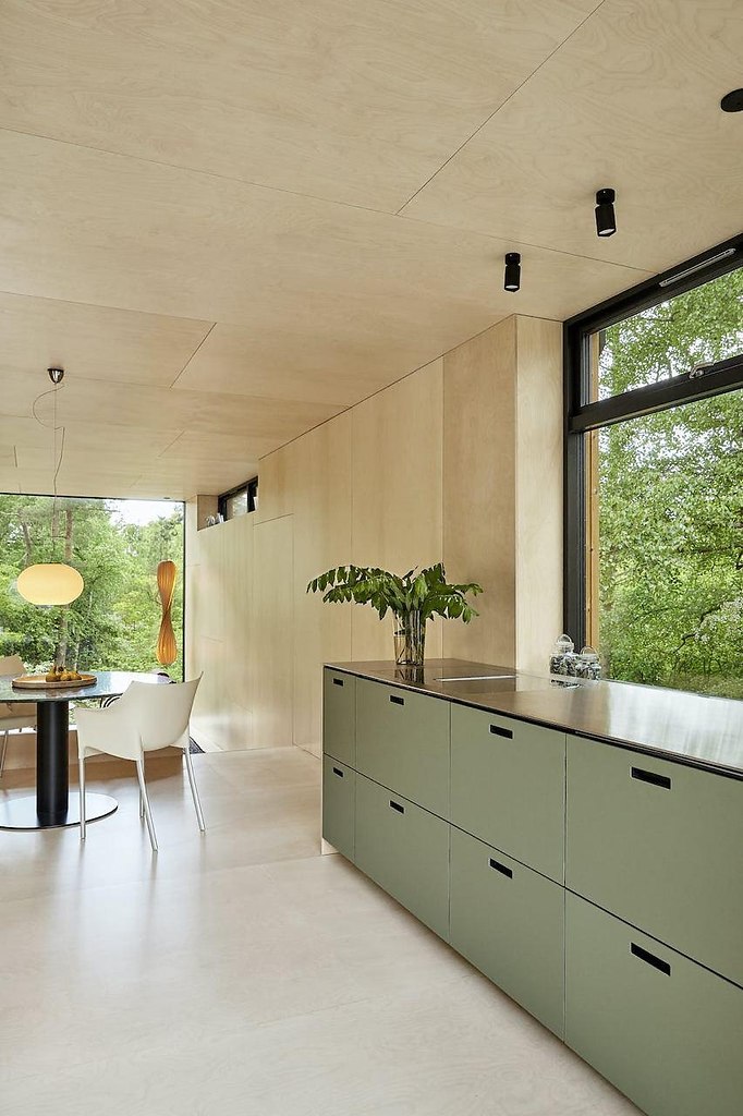 Лесная избушка: дом на опушке леса в Дании - 4