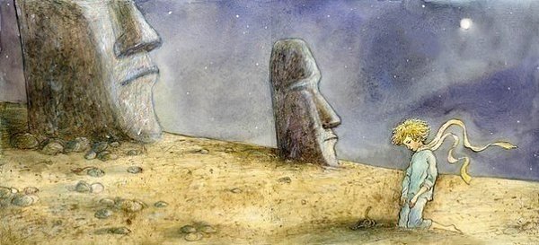 - А где же люди? В пустыне так одиноко... - Среди людей тоже одиноко. Антуан де Сент-Экзюпери, ...