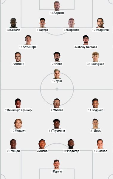 ������ � 20:30