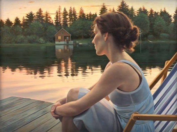 Мы потеряли нечто такое... Я бы назвала это неспешностью. Вот прялка, например, попробуйте на ней ...