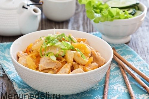 Курица в кислом соусе по-азиатски.Курица в кислом соусе по-азиатски - это классика азиатской кухни, ...