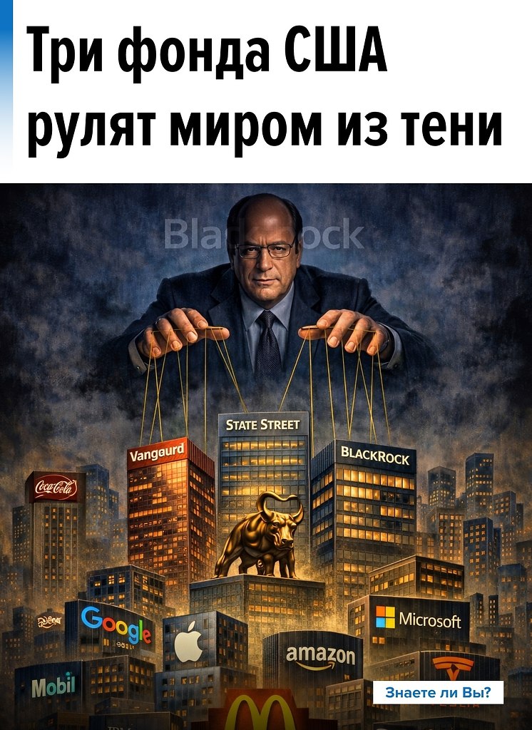BlackRock, Vanguard � State Street � ��� ��� ���������� ����� ���, ����� ������� �������� 31.7 ...