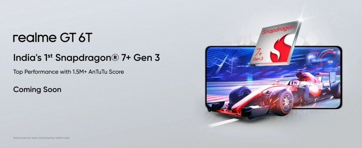 Realme GT 6T    Snapdragon 7+ Gen 3  .  , ... - 2