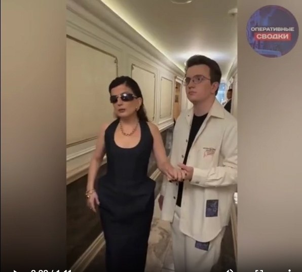 Нездоровая любовь Гурцкой к молодому сыну.Диана Гурцкая вышла в свет с совершеннолетним сыном ... - 2