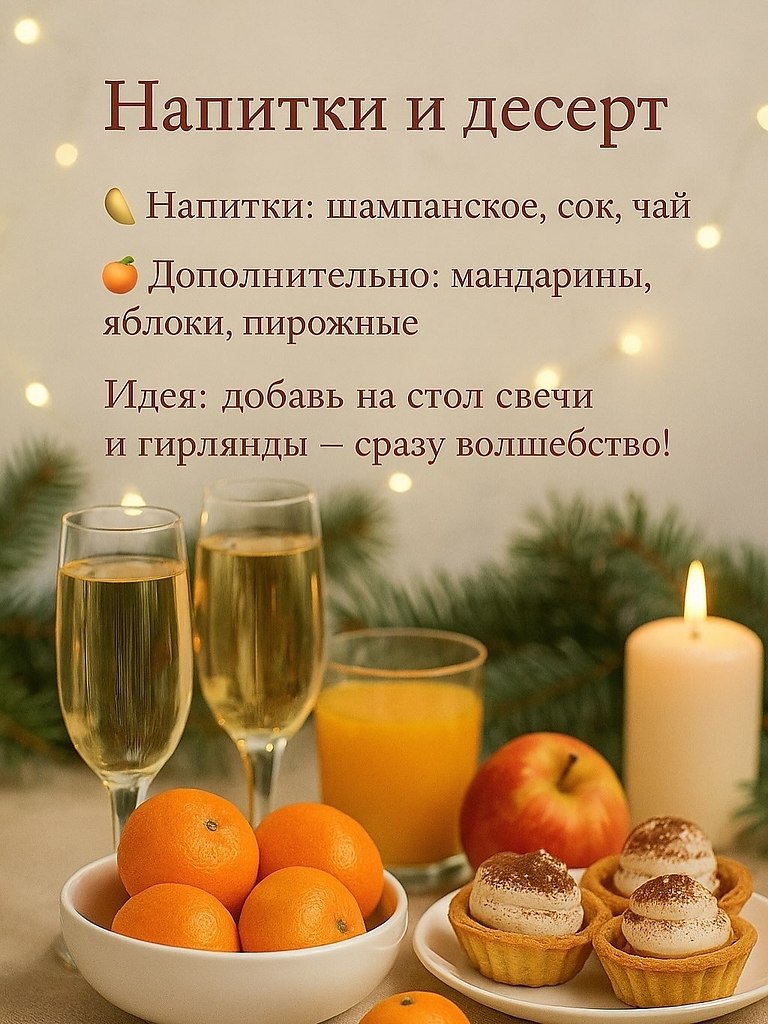 Меню на Новый год.Хозяюшкам на заметку. - 6