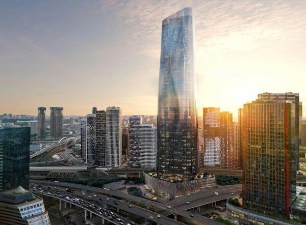 Вблизи «Москва-Сити» возведут новый небоскрёб TOP Tower. Его высота составит 299 метров и будет ... - 2