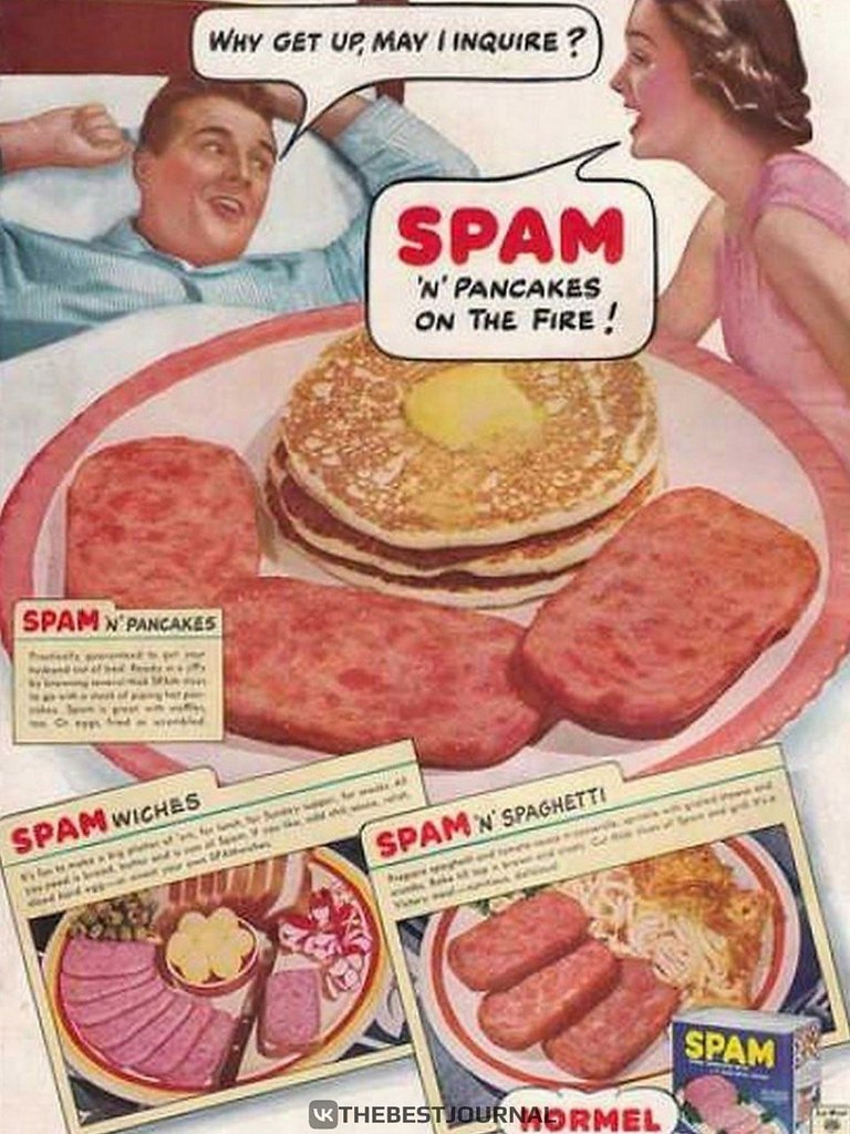 SPAM .     1940- .   SPAM.     ...