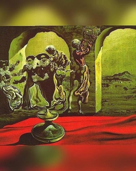 Оптические иллюзии в работах Сальвадора Дали. Вот так и в жизни: видишь одно, а там совсем другое. У ... - 7