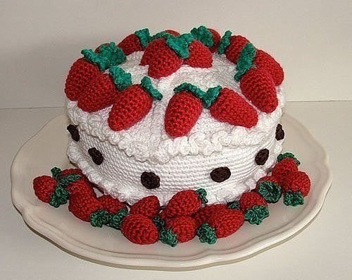 Вязаная еда - 5