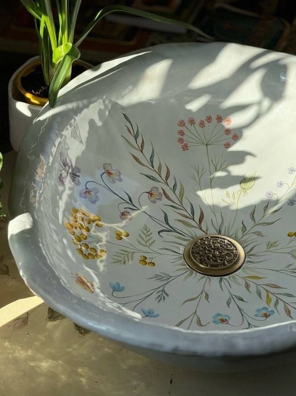 Расписные раковины своими руками — это способ превратить обычный предмет интерьера в настоящий ... - 4
