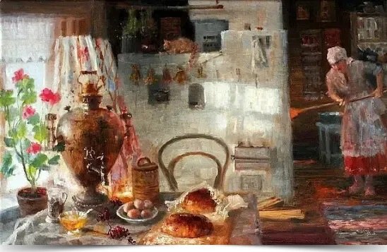 «Скоро Пасха, - думают хозяйки, -.Надо бы квартиру убирать,Берегут худое пусть лентяйки –Мы же будем ...