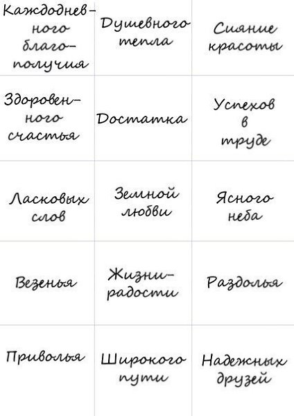 135 пожеланий, которые можно прикрепить к печенькам. - 9
