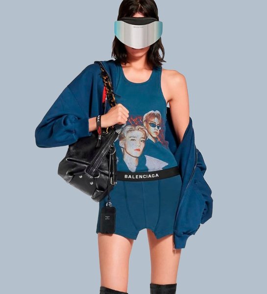 Balenciaga снова в ударе — теперь модно ходить в трусах (и платить за это 37 000 ).Модный дом ... - 3